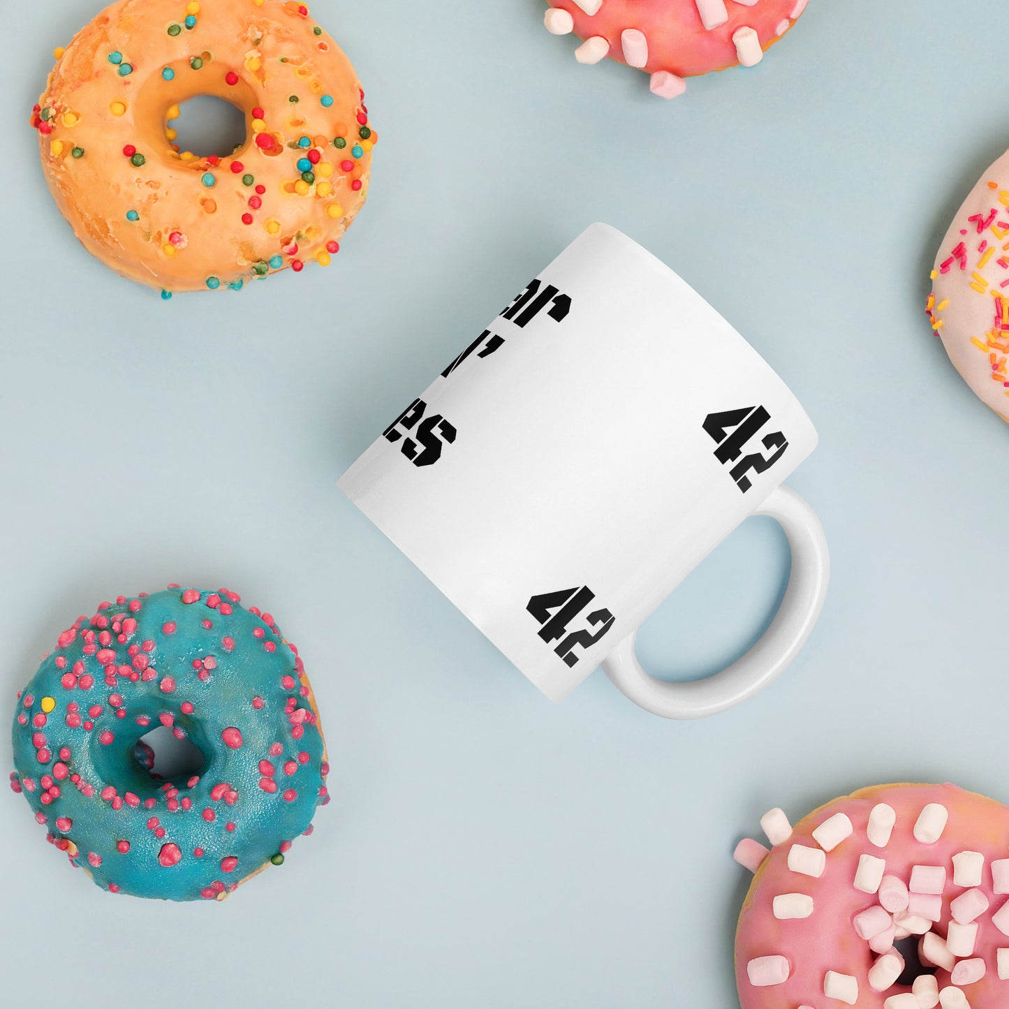 Return from NYC II, White glossy mug