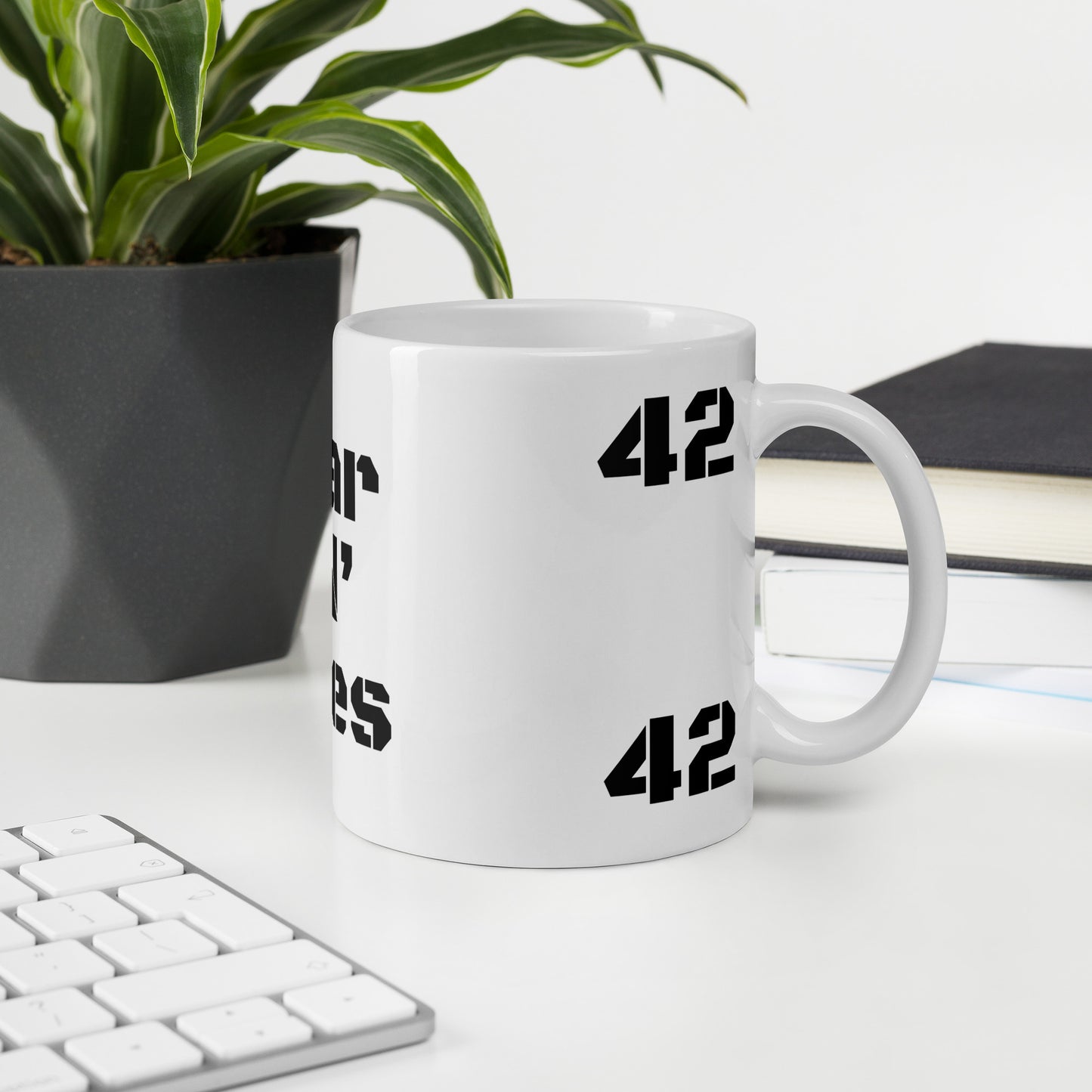 Return from NYC II, White glossy mug