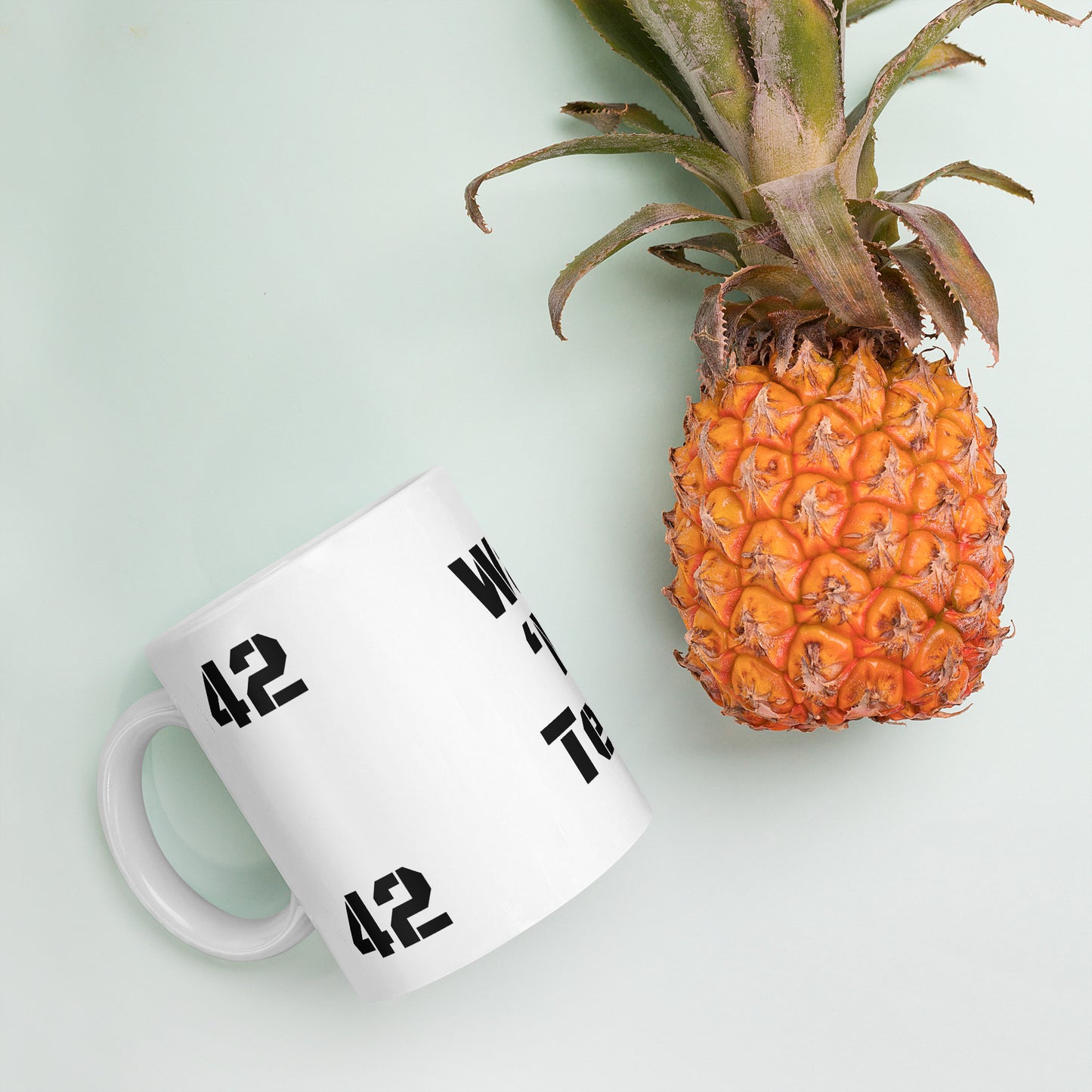 Return from NYC II, White glossy mug