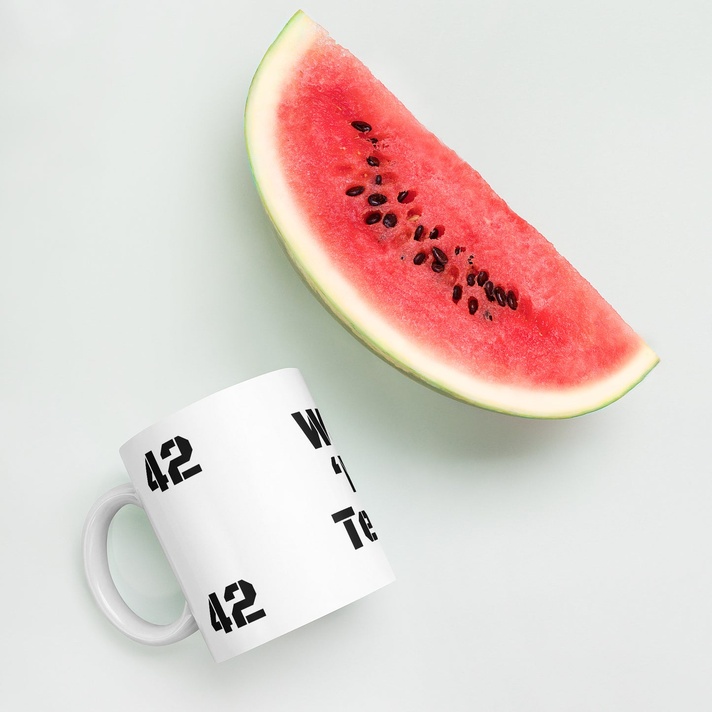 Return from NYC II, White glossy mug